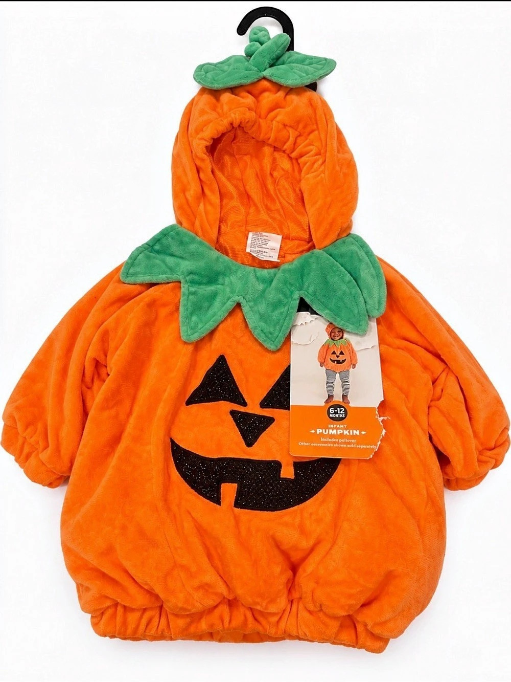 Hyde and EEK! Boutique Infant and Toddler Pumpkin Halloween Costume Pullover